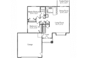 Traditional Style House Plan - 2 Beds 1 Baths 1118 Sq/Ft Plan #49-180 