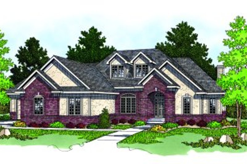 Architectural House Design - Modern Exterior - Front Elevation Plan #70-459