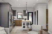 Modern Style House Plan - 3 Beds 1.5 Baths 1277 Sq/Ft Plan #455-498 