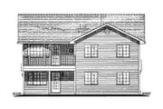 Traditional Style House Plan - 3 Beds 2 Baths 1352 Sq/Ft Plan #18-270 