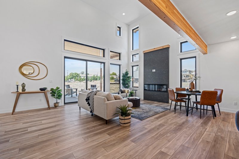 Home Plan - Interior - Family Room 1 for Contemporary House Plan #1070-239 - 3 bed, 2.5 bath