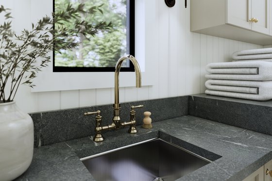 Interior - Laundry 2 for European House Plan #1114-28 - 3 bed, 2.5 bath