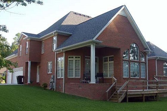 Exterior - Other Elevation 6 for European House Plan #119-129 - 4 bed, 3.5 bath