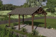 Craftsman Style House Plan - 0 Beds 0 Baths 294 Sq/Ft Plan #455-395 