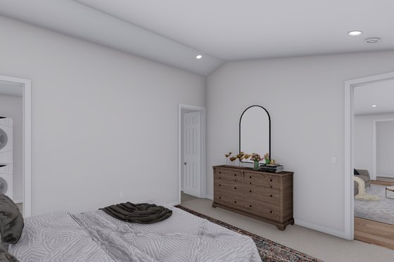 Interior - Bedroom 1 for Farmhouse House Plan #1060-118 - 2 bed, 2.5 bath