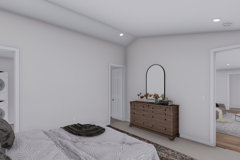 House Plan Design - Interior - Bedroom 1 for Farmhouse House Plan #1060-118 - 2 bed, 2.5 bath