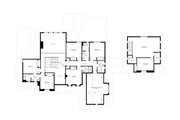 European Style House Plan - 6 Beds 4.5 Baths 5064 Sq/Ft Plan #1114-19 
