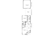 Contemporary Style House Plan - 3 Beds 2 Baths 1843 Sq/Ft Plan #932-7 