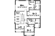 Contemporary Style House Plan - 3 Beds 2 Baths 1958 Sq/Ft Plan #126-226 