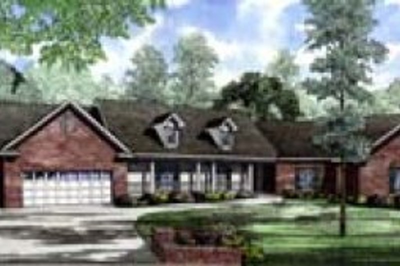 Dream House Plan - Southern Exterior - Front Elevation Plan #17-159