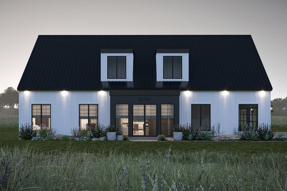 Exterior - Other Elevation 1 for Barndominium House Plan #455-459 - 2 bed, 2 bath