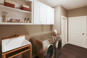 Interior - Laundry for Farmhouse House Plan #44-280 - 4 bed, 2 bath