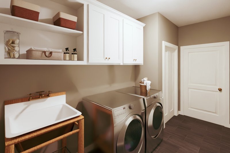 House Design - Interior - Laundry for Farmhouse House Plan #44-280 - 4 bed, 2 bath