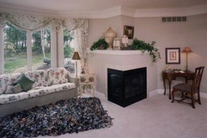 Interior - Master Bedroom for Traditional House Plan #46-102 - 3 bed, 3 bath