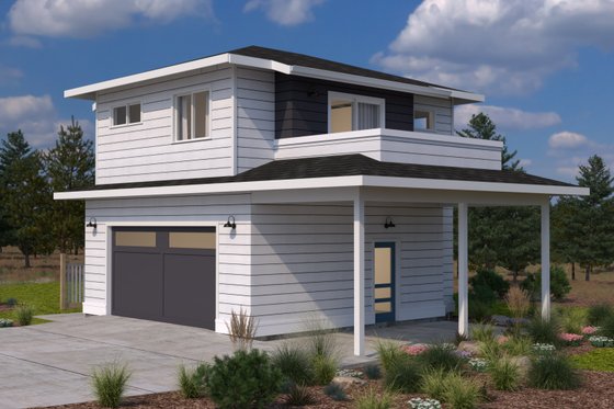 Craftsman Bungalow with Garage Below