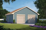 Traditional Style House Plan - 0 Beds 0 Baths 784 Sq/Ft Plan #20-2450 