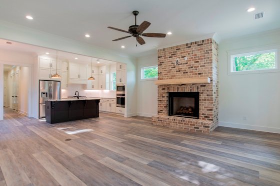 Interior - Family Room for Cottage House Plan #430-117 - 4 bed, 2.5 bath