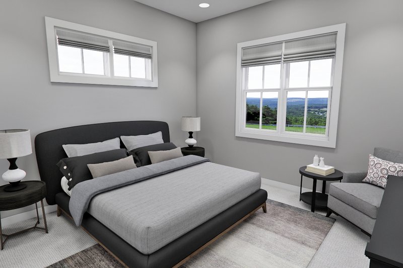 Dream House Plan - Interior - Master Bedroom for Craftsman House Plan #51-1289 - 3 bed, 3.5 bath