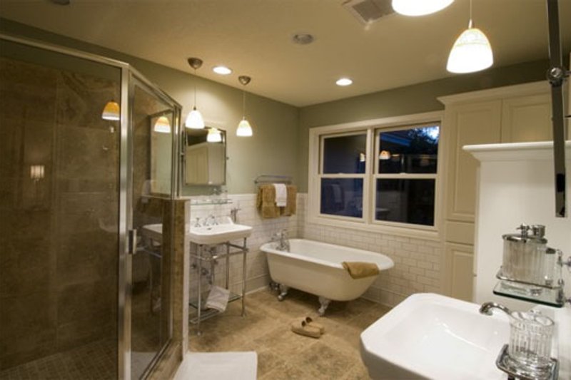 Architectural House Design - Interior - Master Bathroom for Craftsman House Plan #56-597 - 4 bed, 3.5 bath