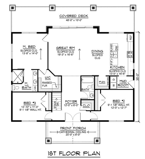 Modern Floor Plan - Other Floor Plan #1064-317