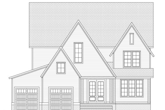 Exterior - Front Elevation 1 for Traditional House Plan #1080-19 - 5 bed, 4.5 bath