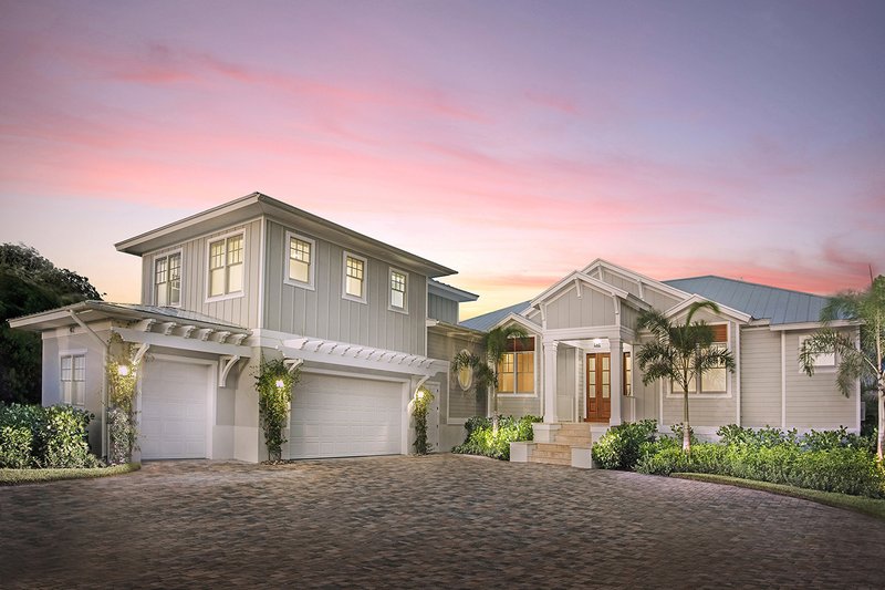 Dream House Plan - Cottage Exterior - Front Elevation Plan #938-107
