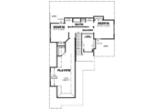 European Style House Plan - 3 Beds 2.5 Baths 2687 Sq/Ft Plan #34-194 
