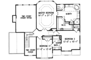 Southern Style House Plan - 4 Beds 3 Baths 2751 Sq/Ft Plan #54-158 