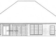 Colonial Style House Plan - 3 Beds 2 Baths 1640 Sq/Ft Plan #310-770 