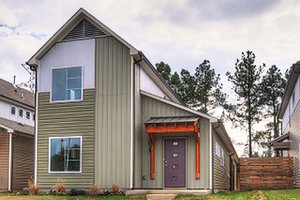 Exterior - Front Elevation 3 for Contemporary House Plan #932-7 - 3 bed, 2 bath