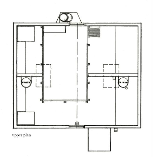 Cottage Floor Plan - Upper Floor Plan #511-1