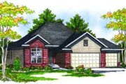 European Style House Plan - 4 Beds 2.5 Baths 2787 Sq/Ft Plan #70-692 