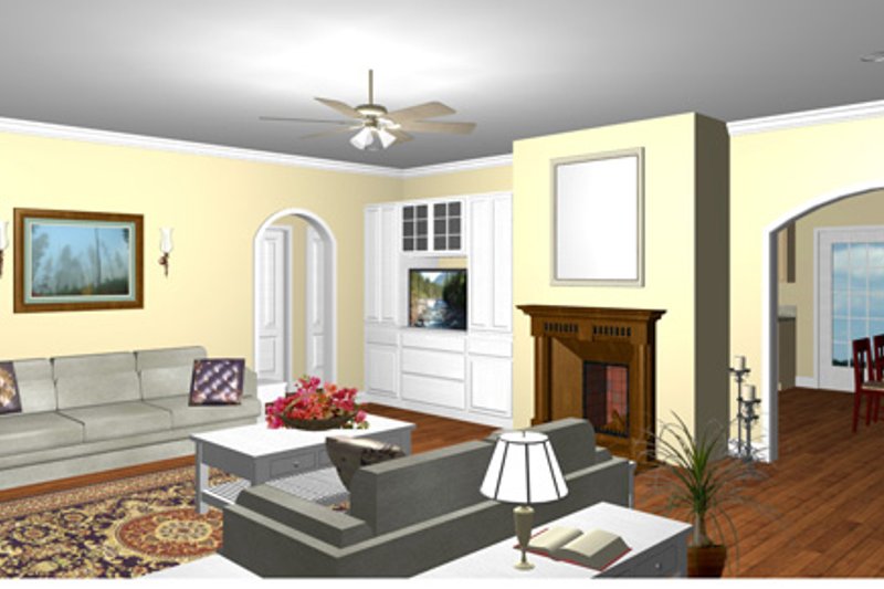 House Blueprint - Photo for Ranch House Plan #44-104 - 3 bed, 2 bath