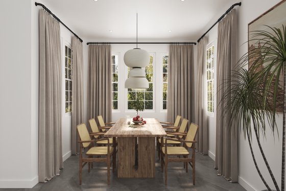 Interior - Dining Room for Craftsman House Plan #54-447 - 3 bed, 3.5 bath