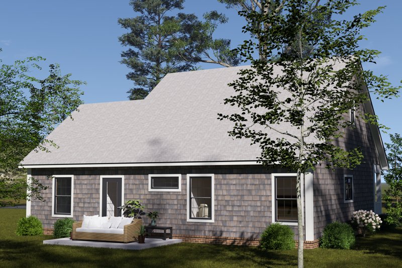 Architectural House Design - Exterior - Other Elevation 1 for Cottage House Plan #513-2397 - 3 bed, 2.5 bath