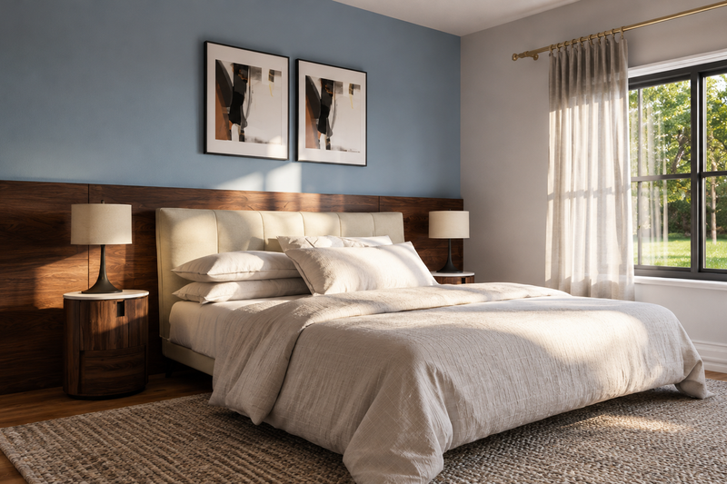 House Blueprint - Interior - Master Bedroom 1 for Barndominium House Plan #1064-501 - 5 bed, 6 bath