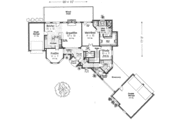 European Style House Plan - 3 Beds 3.5 Baths 3633 Sq/Ft Plan #310-337 