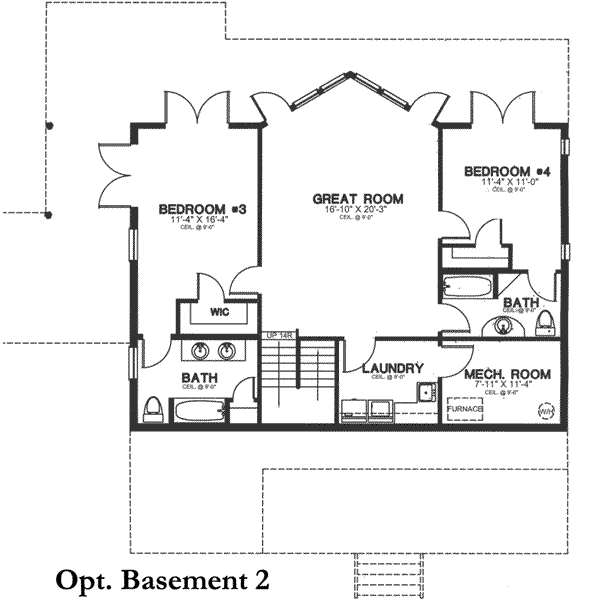 Cabin Floor Plan - Other Floor Plan #115-159