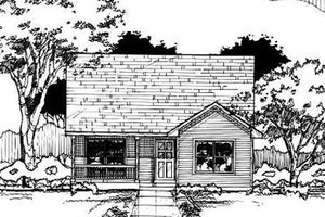 Traditional Exterior - Front Elevation Plan #50-220