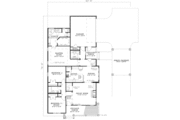 Southern Style House Plan - 3 Beds 2 Baths 1915 Sq/Ft Plan #17-2105 