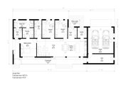 Modern Style House Plan - 3 Beds 2 Baths 2222 Sq/Ft Plan #549-14 