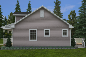 Exterior - Other Elevation 2 for Country House Plan #1082-8 - 3 bed, 2 bath
