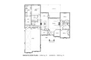 Craftsman Style House Plan - 3 Beds 2.5 Baths 2496 Sq/Ft Plan #1084-4 