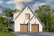 Farmhouse Style House Plan - 1 Beds 1 Baths 810 Sq/Ft Plan #1114-111 Exterior 