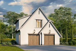 Farmhouse Exterior - Front Elevation Plan #1114-111