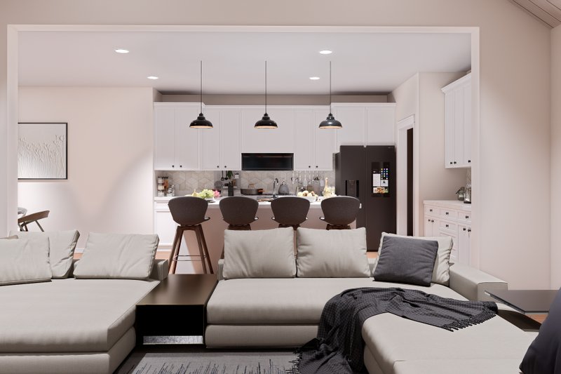 House Design - Interior - Family Room for Country House Plan #932-1207 - 3 bed, 2.5 bath