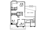 Traditional Style House Plan - 3 Beds 2.5 Baths 1719 Sq/Ft Plan #50-177 