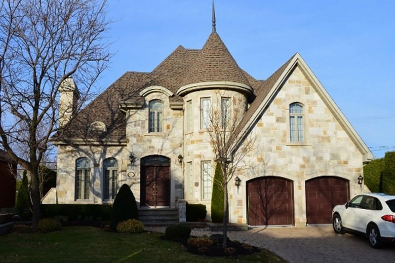 Architectural House Design - Exterior - Front Elevation 5 for European House Plan #23-2155 - 3 bed, 2 bath