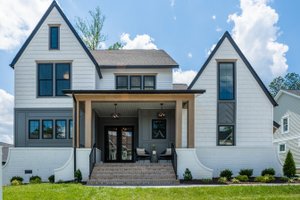 Farmhouse Exterior - Front Elevation Plan #1080-1