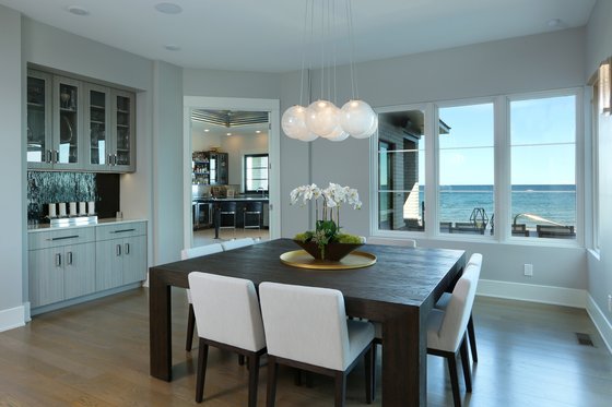 Interior - Dining Room for Contemporary House Plan #928-379 - 4 bed, 4.5 bath